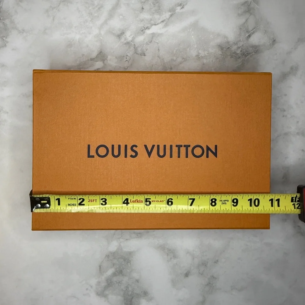 🧡 Louis Vuitton Rigid Gift Box – Empty / Packaging Only